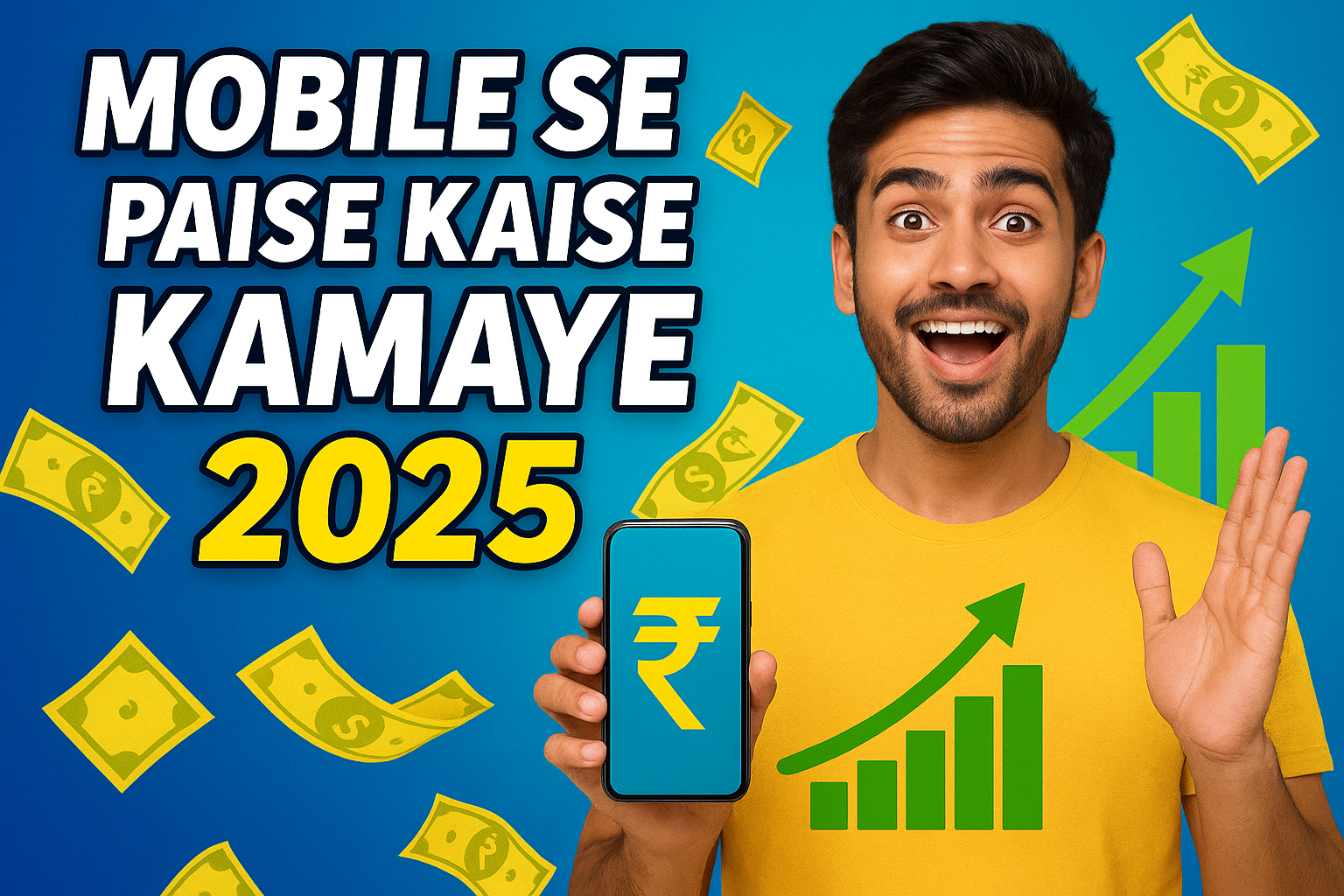 Mobile Se Paise Kaise Kamaye 2025 : Anantgyanworld.com
